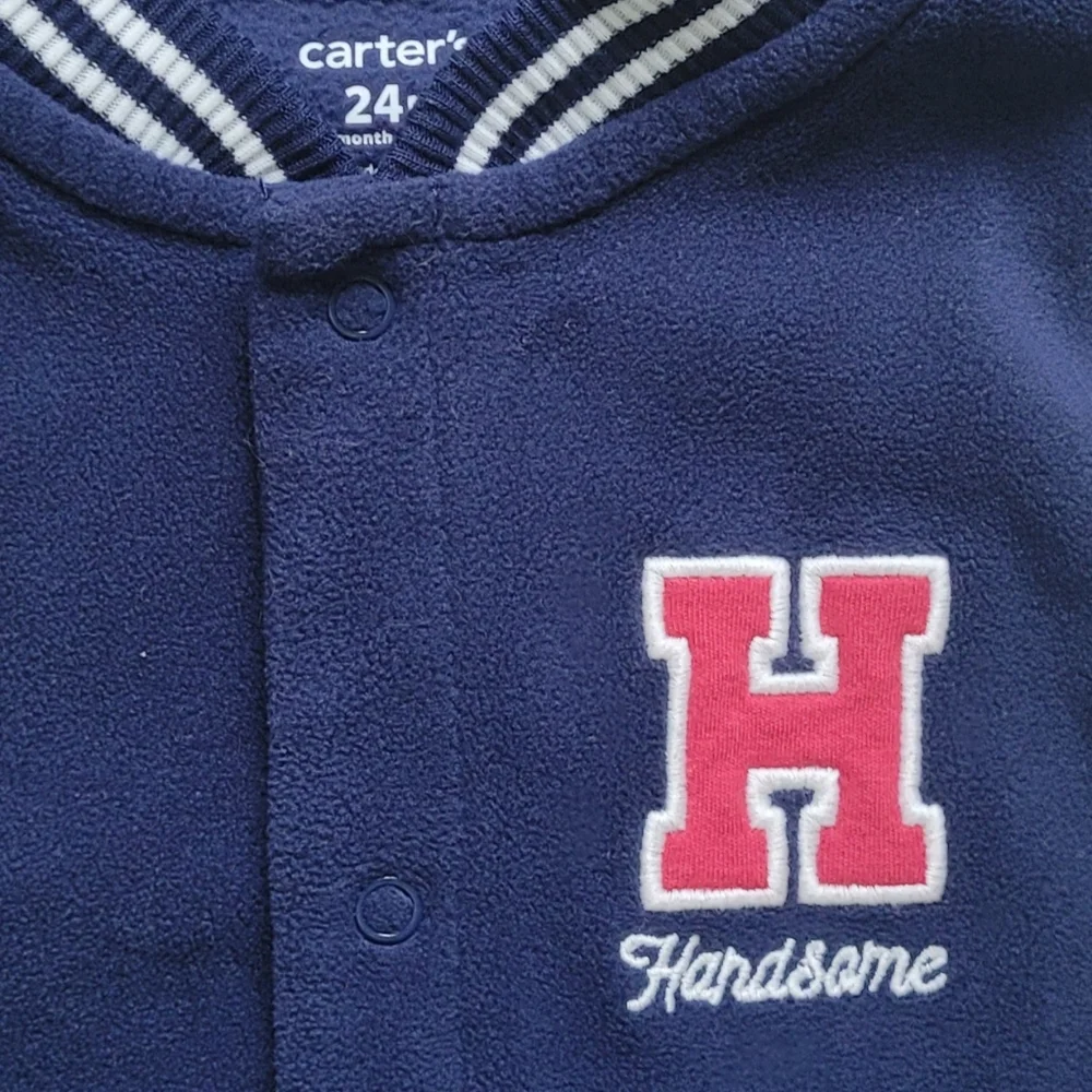 Carter's 24 M Toddler Boy Fleece Bodysuit